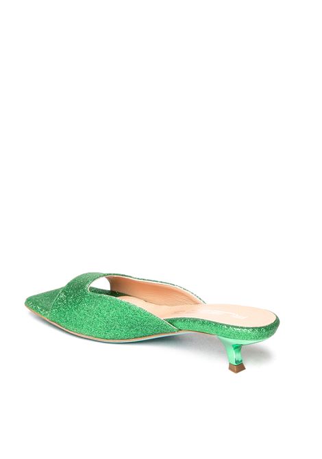 Sandalo alina glitter verde RUSSO G | ALINA109BRIGHT SUPER-VERDE